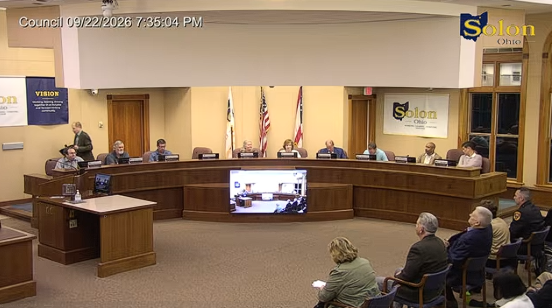 Solon Council Holds $13.2 Million in Park Notes, Buys 4 Police SUVs, Swears In Fire Lieutenant