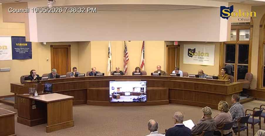 Solon Council Approves Wheelchair Access Driveway Variance, Honors Eagle Scout and Hears Ward Veto Concerns